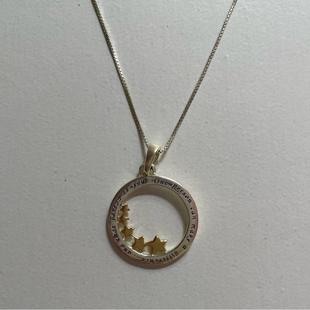 Inspirational Pendant Necklace
